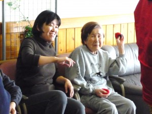 P1030452 私も鬼退治!!
