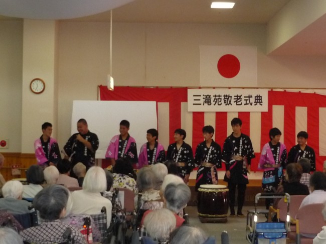 桜が丘高校の皆さん。ノリが良くて元気もいい学生さんたちでした！